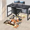 1pc Haikyuu!! To the Top - Anime Volleyball Team Chair Mat, Seasonal Gift for Office and Home Decor, Anti-Slip Carpet with Kageyama Tobio Design.O100