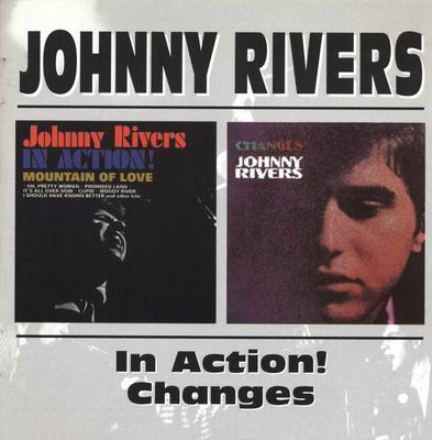 CD JOHNNY RIVERS In Action Changes BGOCD355 BGO Records UK Rock Occasion