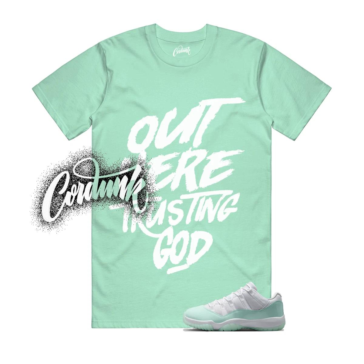 11 Igloo White Mint Green T Shirt Match TG 3XL