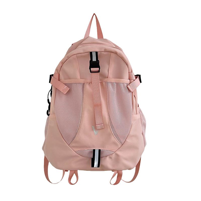 

Новый легкий рюкзак большой вместимости, повседневная альпинистская сумка, мужской повседневный рюкзак, спортивная дорожная сумка для велоспорта, женская розовый