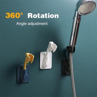 Punch-Free Shower Bracket Multifunctional Universal Adjustable Fixed Base Dormitory Shower