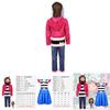 Cosplay Costume Unisex Character Jumpsuit Colorful Design For Kids