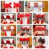 Hanfu Headdress New Year Barrettes Hair Accessories Red Bow Hair Clip  Hair Styling Tool
