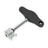 Manual Hose Clamp Release Tool with T Handle Control and Removable Head for Coolant Hose Care, Intake System Disassembly and Narrow Engine Bay Work
