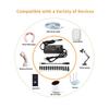Adjustable 3-24V 3A Power Adapter for Motors, Pumps, and LED Lights
