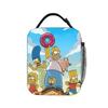 Insulated Lunch Boxes Anime S-Simpsonss Cartoon  Merch  Lunch Container New Cooler Thermal Bento Box For School