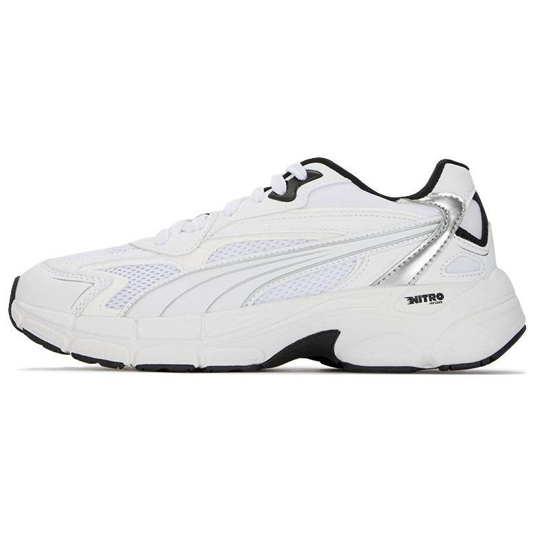 (WMNS) PUMA Teveris Nitro Metallic - White Black Women s 391098-03 EU 36