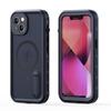 Red Pepper Waterproof Magnetic Phone Case for iPhone 13 - Outdoor Diving & Cycling