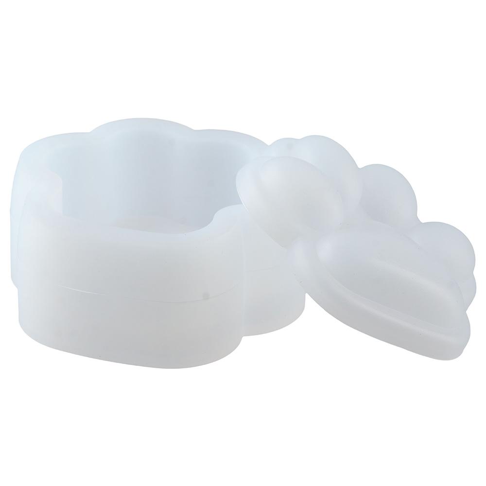 Silicone Silicone Jar Mold  Cat Claw Jar Mold with Lid Gift Epoxy Mould  DIY