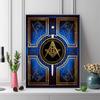 Masonic Freemason 100% Round Full Drill 5D DIY Diamond Painting Embroidery Cross Stitch Rhinestone Décor