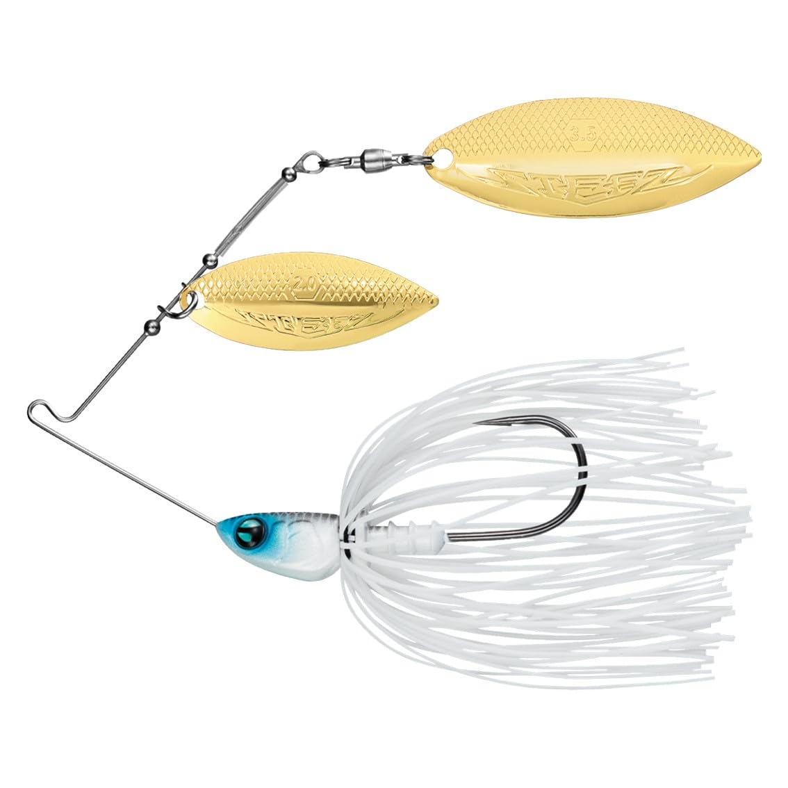 

Daiwa Bass Steez Spinnerbait Glow Blue DW 1/2oz