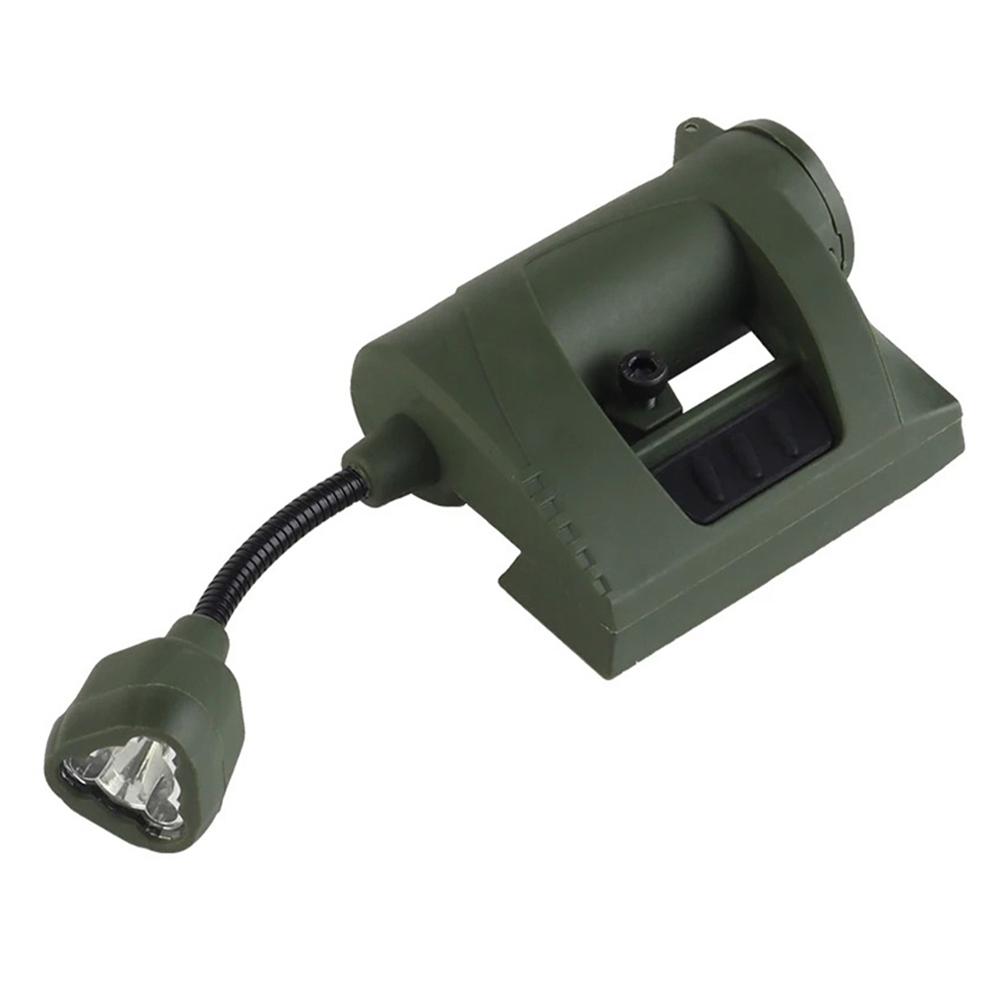 Tactical Helmet Light Military LED Flashlight for Fast Mich Helmet for Outdoor Sports Hunting Fishing Emergency Light