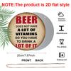 2D Flat 1pc, 8x8 in, You Need A Lot of Beer Themed Aluminum Metal Sign, Suitable for Bedrooms, Kitchens, Dining Rooms and Bars- Ideal for Home