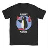 Noot Noot Pingu Tshirt Men Women Vintage T-Shirts Round Neck Penguin Tee Shirt Harajuku Clothes Classic Women's Clothing