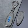 New Leather Car Full Cover Smart Remote Key Case for Ford Focus 3 4 ST Mondeo MK3 MK4 Fiesta Fusion Kuga 2013 2014 2015 2017