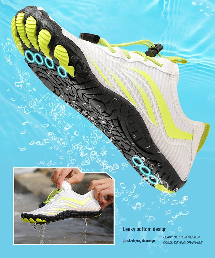 Unisex Non-Slip Breathable Beach & Hiking Water Shoes - Soft Sole Snorkeling and Fitness Footwear