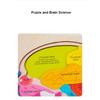 Wooden puzzle game for toddler Human Brain Anatomy structure Brain Parts Matching Homeschool Activity Kids Science Game