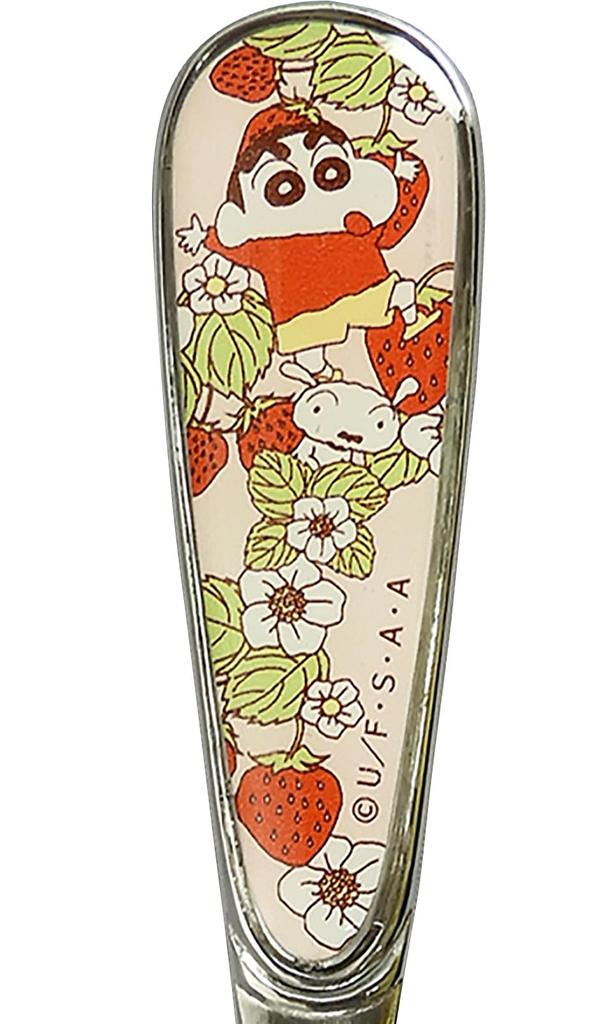 Crayon Stainless Steel Spring Season Yamaka Made in Shin-chan Spoon, Series, Shoten, Japan, CS11-850