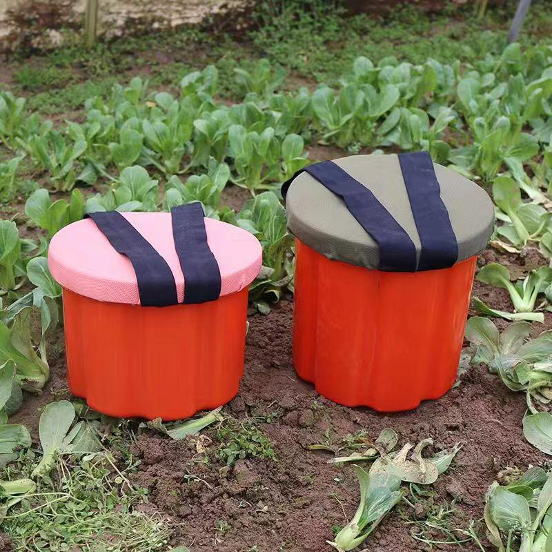 Greenhouse Portable Farm Stool for Gardening and Harvesting