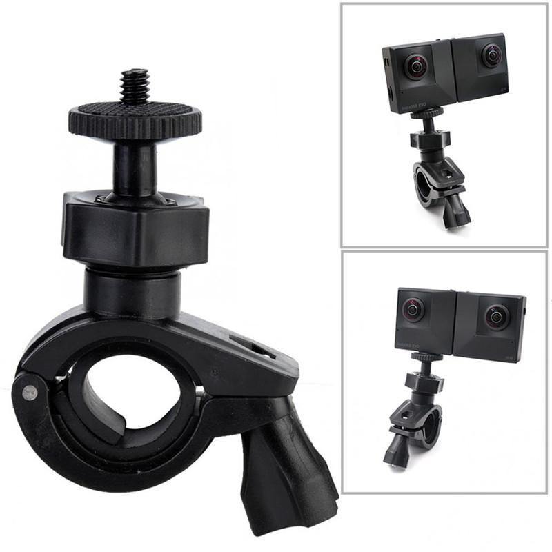 360 Degree Handlebar Clamp Mount Motorcycle Bike Pole Mount For GoPro Hero 13 12 11 10 9 DJI Action 5 4 3 Cameras Insta360 X3 X4
