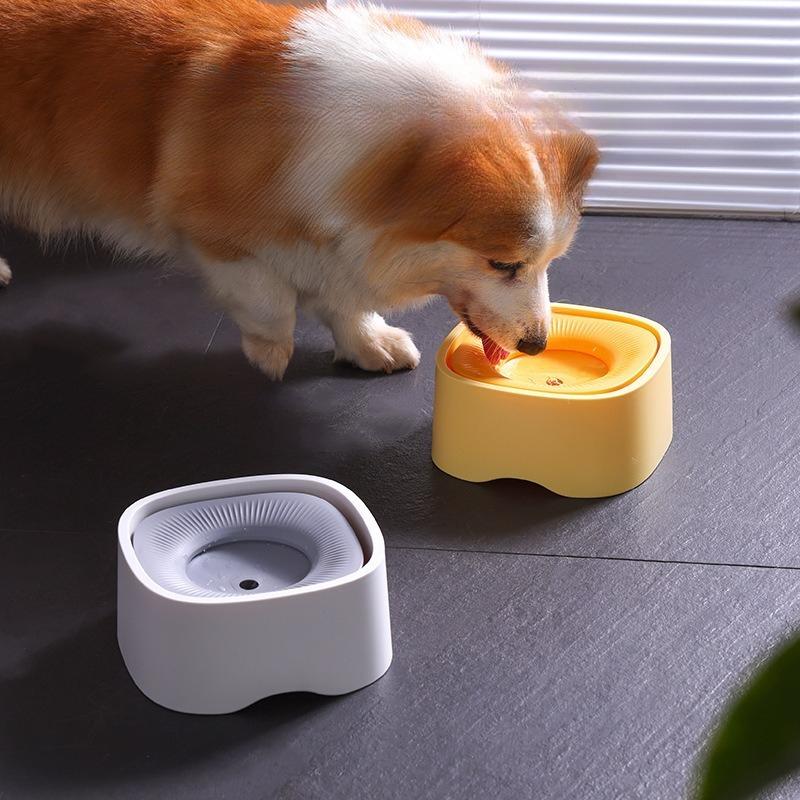 Pet water dispenser dog cat feeding bowl drinking bowl floating bowl drinking bowl cat bowl dog bowl non wetting mouth universal