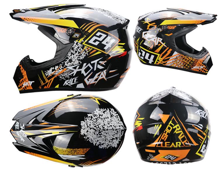 Cross-Border E-Commerce Off-Road Helmet: ATV, Mountain Bike, Downhill & Karting Helmet for Teenagers