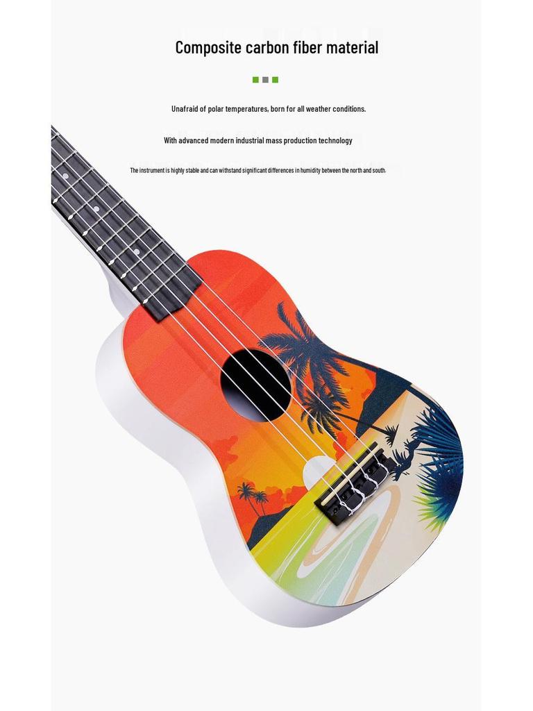 Beginner 21-Inch Children's Ukulele - Early Education Small Guitar