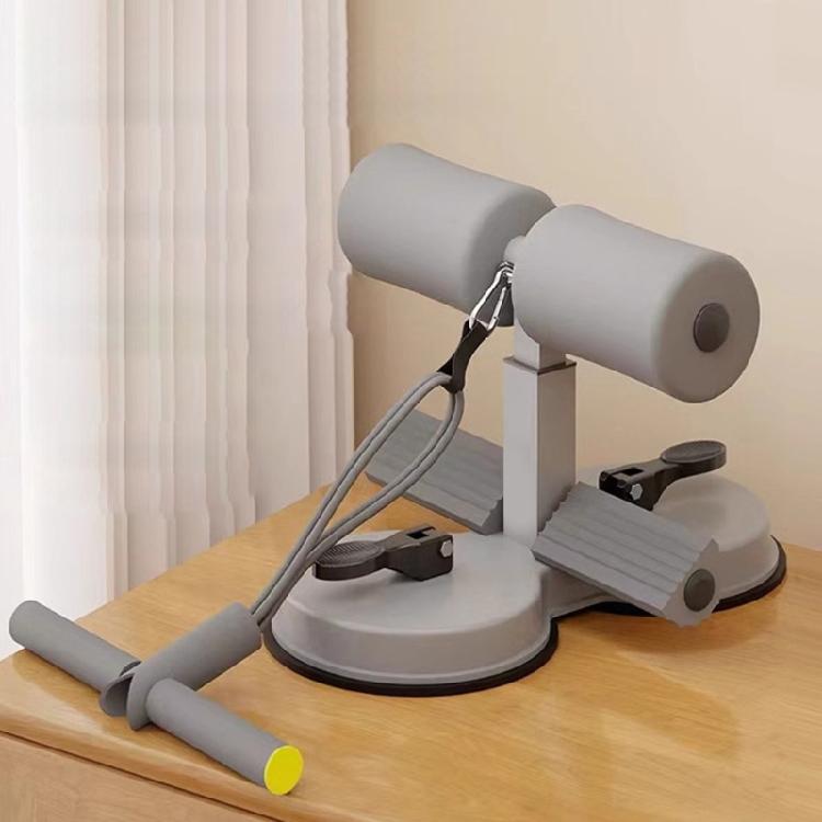 Sit Up Assistant Device Adjust Floor Sit Up Bar with Strong Suctions Cups