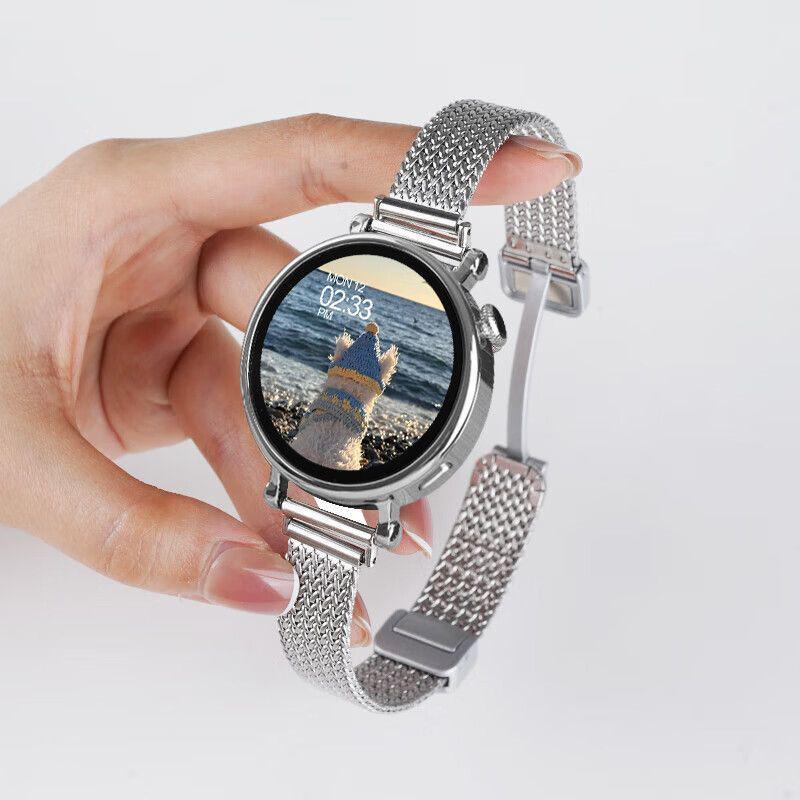 2025 Women's Sporty Luxury Smartwatch: Heart Rate, Multifunctional, Mobile Compatible, Light Bracelet.