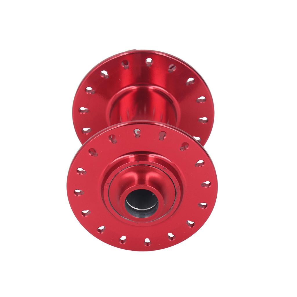 32 Hole Mountain Bike Hub 4 Bearing 15x110mm High Accuracy Aluminum Alloy Bike Front Hubs for Replacement Red