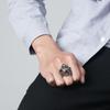 Adjustable Octopus Ring Men Women Vintage Style Copper Plated Open Band Statement Jewelry