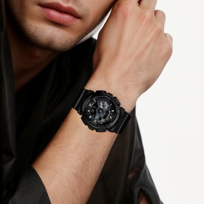 Casio watch series-GAGMA fashionable and energetic street waterproof sports quartz movement Japanese and Korean watches for GA-110-1BDRGMA-S110SR-7A