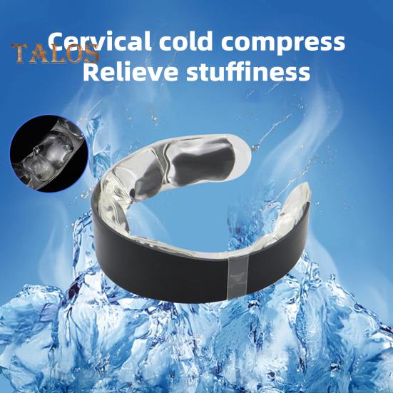Θερινός σωλήνας ψύξης λαιμού Φορητός ψύκτης λαιμού Ελαφρύς επαναχρησιμοποιούμενος δαχτυλίδι για κρύο πάγο Εξωτερική πρόληψη θερμοπληξίας Φορητό κολάρο με περιτύλιγμα λαιμού