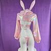 Erotic Anime Laser Bunny Girl Cosplay Japanese Idol Group Machine Rabbit Uniform Outfits Costume Role Play Lingerie Halloween