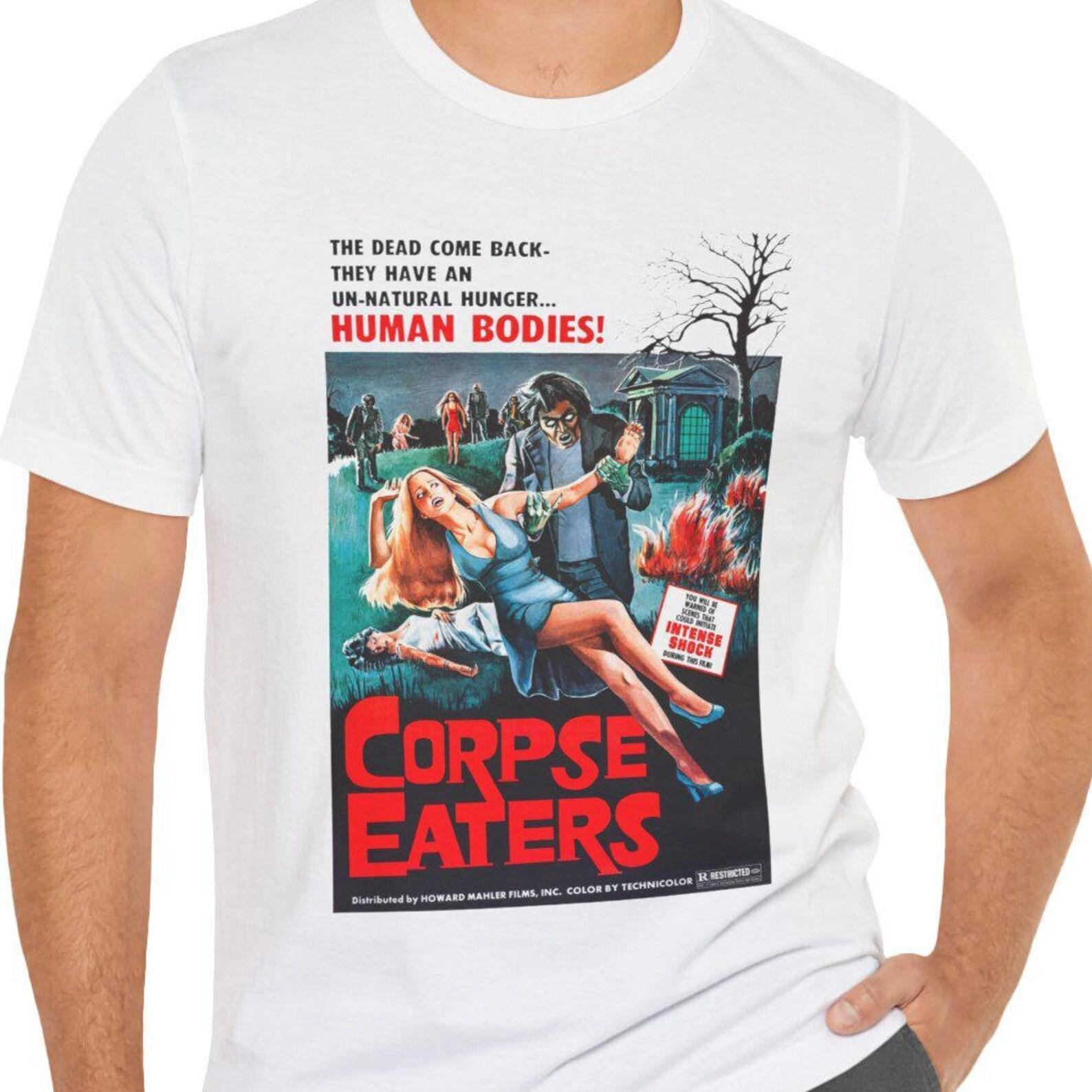 Corpse Eaters T-Shirt Horror Movie Short Sleeve Tee M