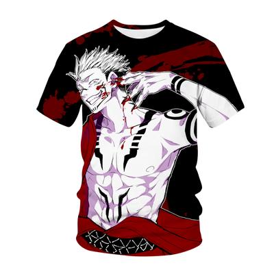 2021 Fashion Jujutsu Kaisen T- Shirt 3D Men/Women Short Sleeve Tee Boys/Girls Tshirt Summer Breathable Streetwear Men Clothing