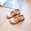 2025 Spring/Autumn British Style Girls' Princess Leather Shoes - Soft Sole Casual Footwear