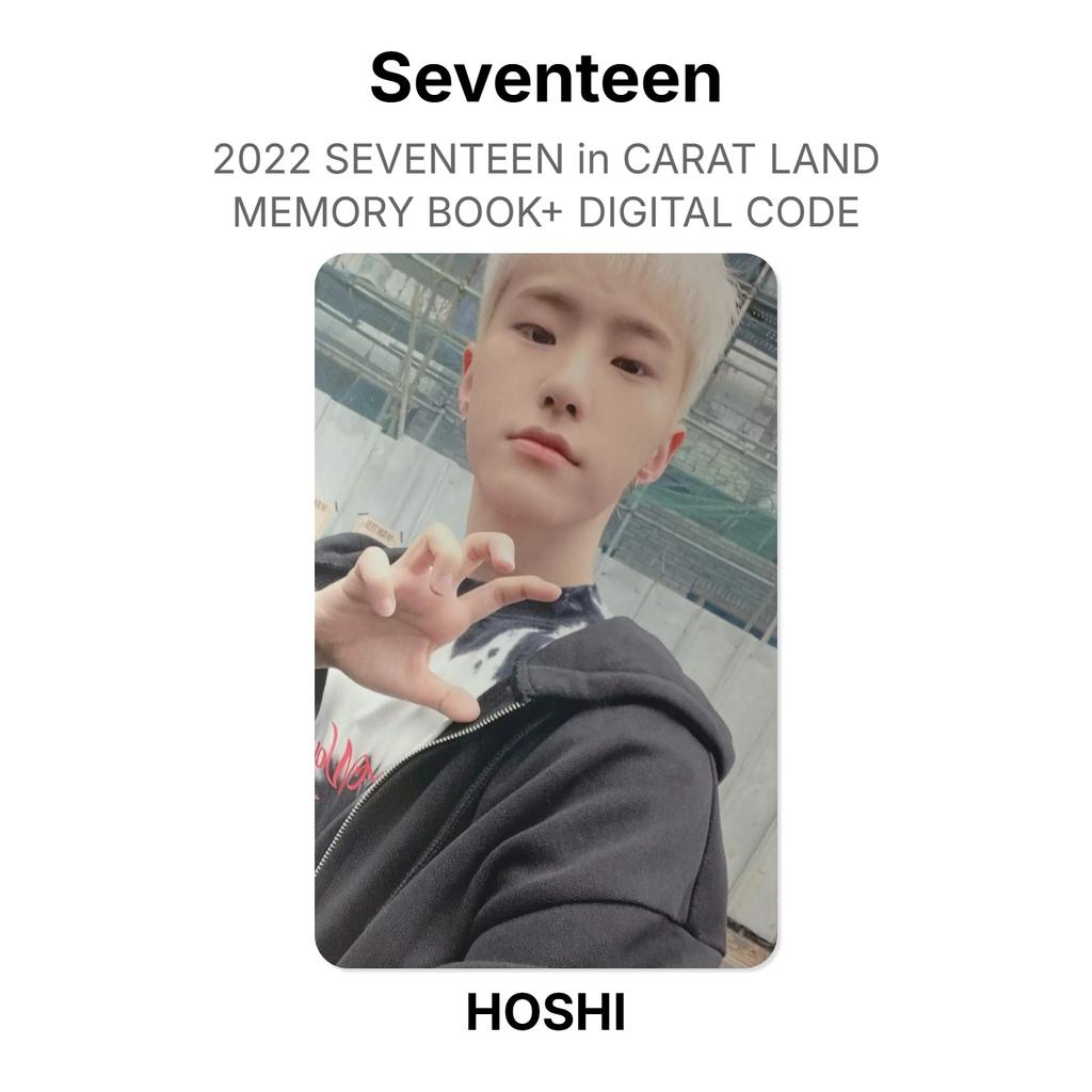 Seventeen 2022 SEVENTEEN in CARAT LAND MEMORY BOOK Official Photocard