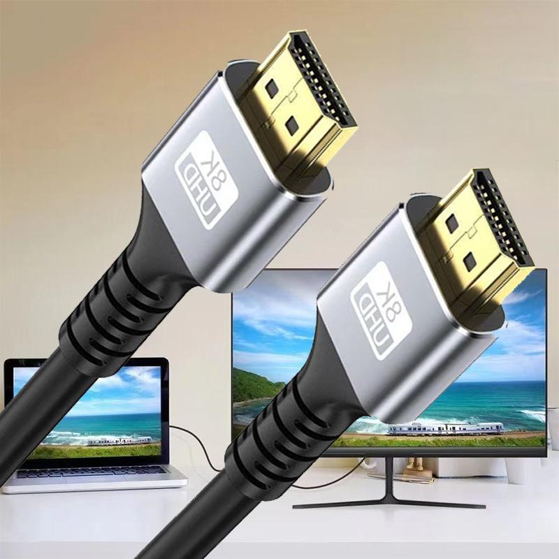 8K HDMI 2.1 High-Definition Cable for TV, Monitor, Projector, and Computer Connections