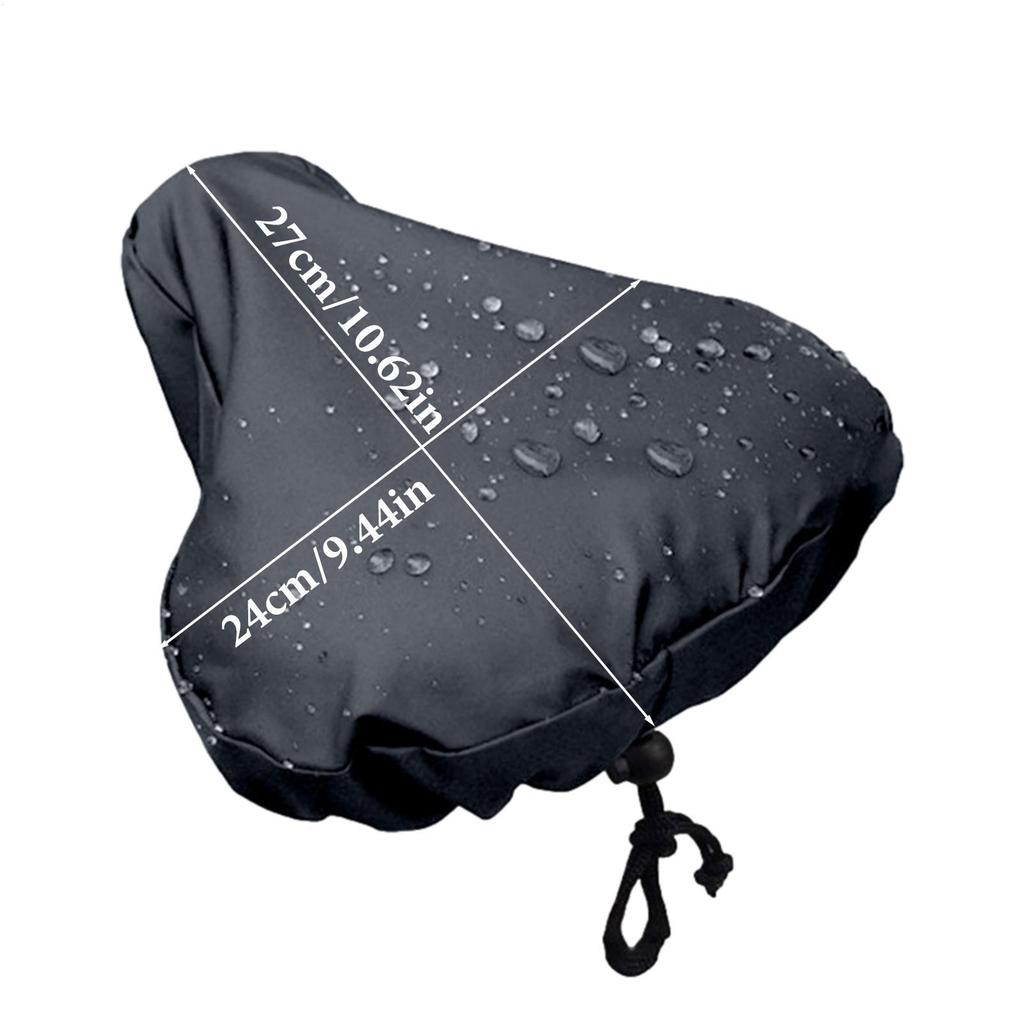 Fahrradsitz-Regenschutz Fahrradsitzbezug für Kinder Fahrradsitz-Regenschutz mit Kordelzug Fahrradsitzbezug Fahrradsattel