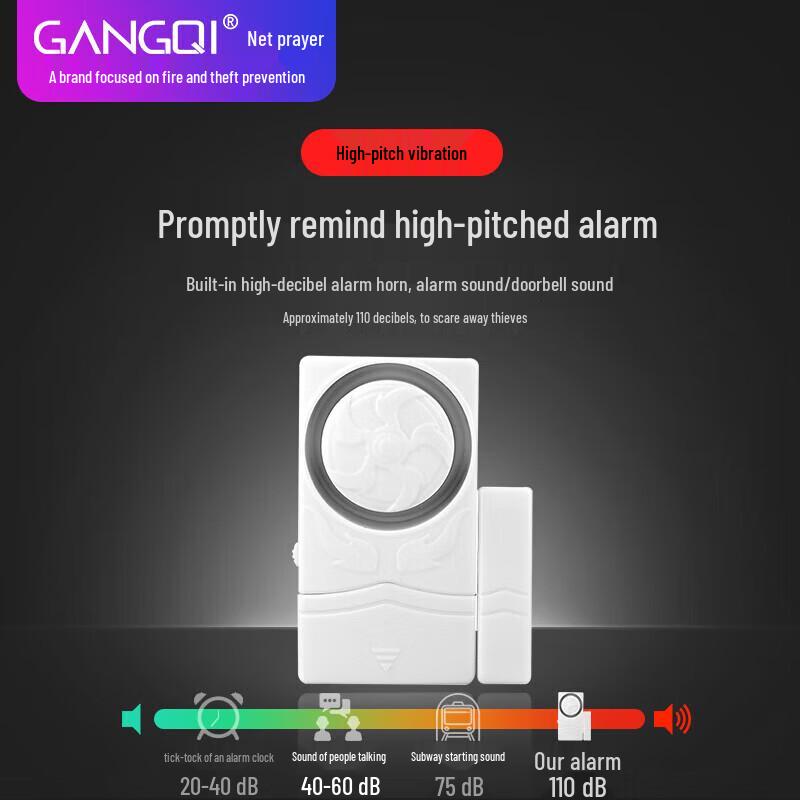 

Wireless Door and Window Open/Close Sensor Alarm