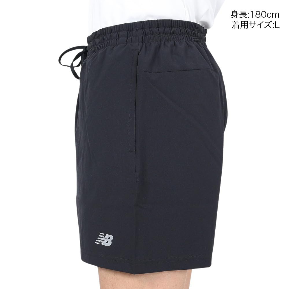 Běžecké šortky New Balance vnitřní velikost L Pánské 5palcové (s podšívkou) (MS41227) Černá,