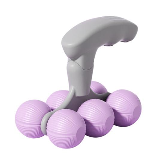 

Muscle Roller Stick Silent Portable Legs Back Massage Roller Ball Deep Tissue Calf Neck Cellulite Sore Muscles Relaxation Physical фіолетовий