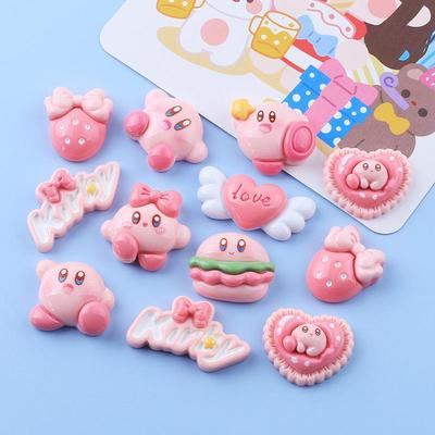 Strawberry Resin Phone Cover Patch for DIY Jewelry Accessories