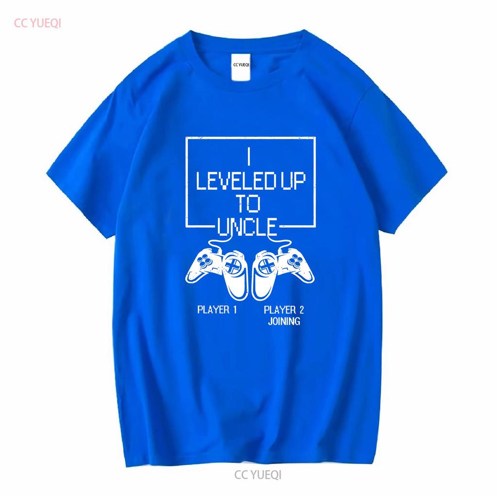 Onkel T-Shirt Neue Ankündigung Best Leveled Up Vintage Gewaschenes Oberteil Für Den Alltag Stilvoll Leicht Unisex Lässig