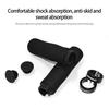 1 Set Handlebar Grips Ultra-Light Non-slip Waterproof Single Side Locked Sweat Absorption Sponge Bicycle Grips Handle Covers