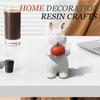 Rabbit Statue Collectible Home Decoration Animal Figure Cartoon Rabbit Statue For Bedroom Hallway Desk Shelf Table Bookshelf