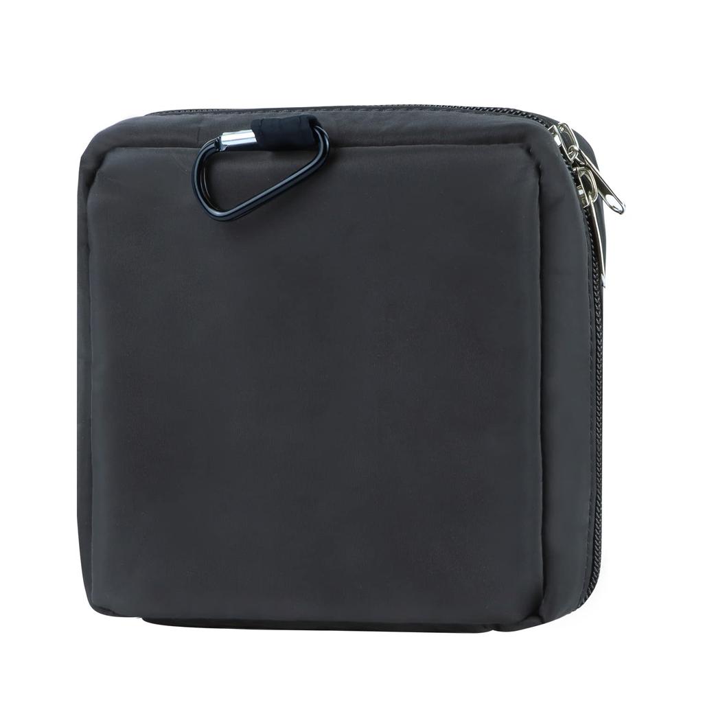 ENLAN Makeup Large with Carabiner for Cosmetic Mini Storage Pouch for Men and Women Pouch, Capacity, Hanging, Storage, Stand-Up Storage, Waterproof,