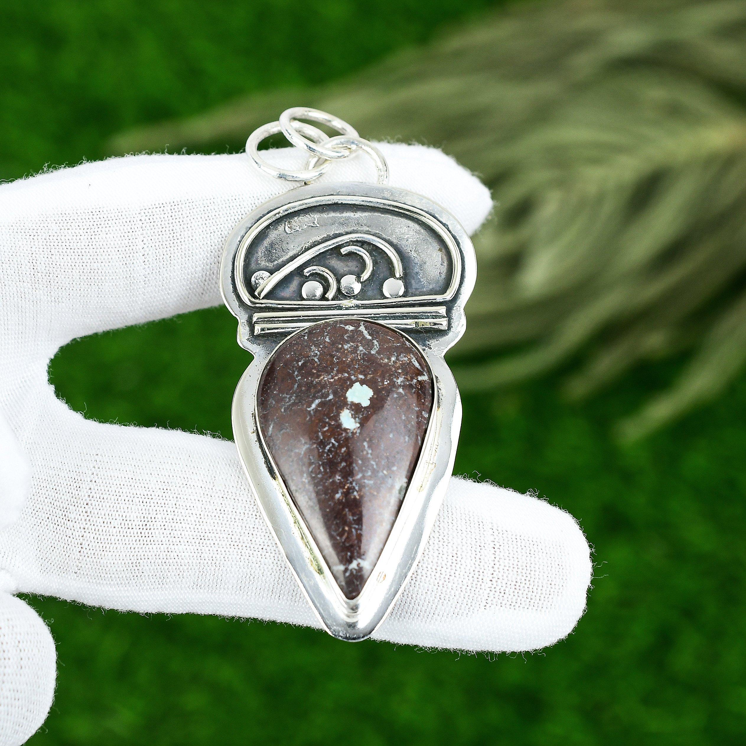 Friendship Day Deal Natural Tibetan Turquoise Pendant Jewelry Sterling Silver