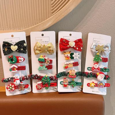 Weihnachten Santa Haarspange mit Glocke für Kinder